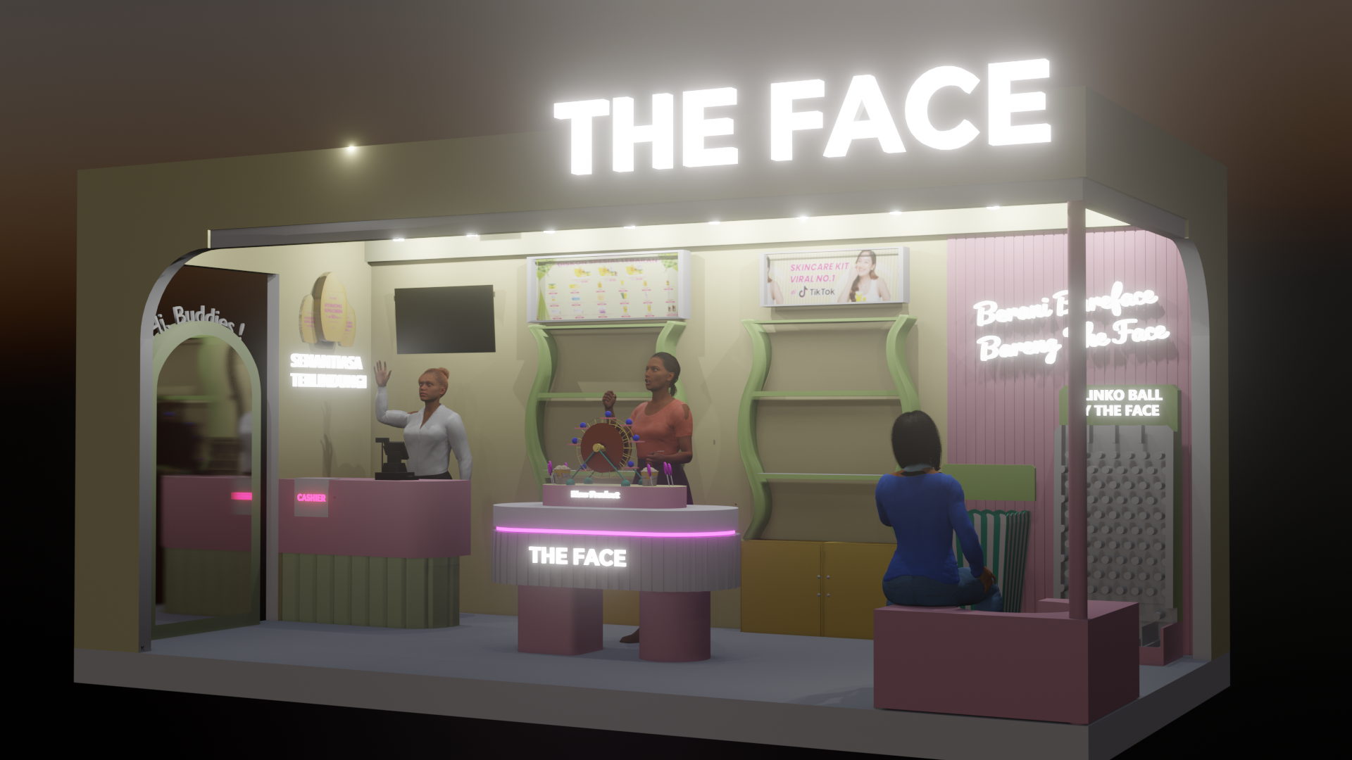 THE FACE Booth Design - LOB 2024